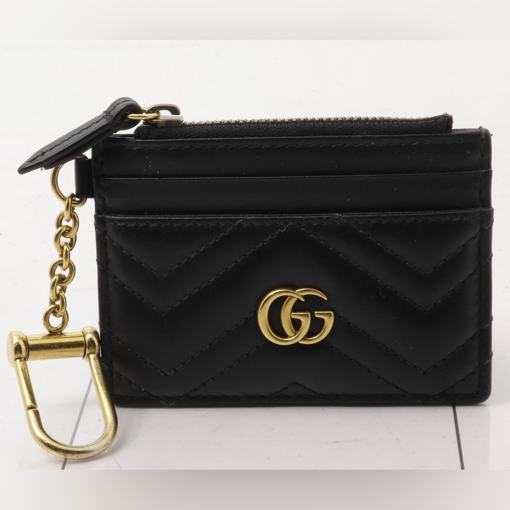 Gucci MARMONT chevron mate las de case card
